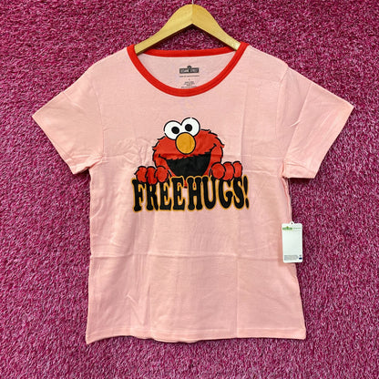 Sesame Street Elmo Free Hugs Graphic Pajama Set Large