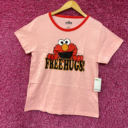 Sesame Street Elmo Free Hugs Graphic Pajama Set Large