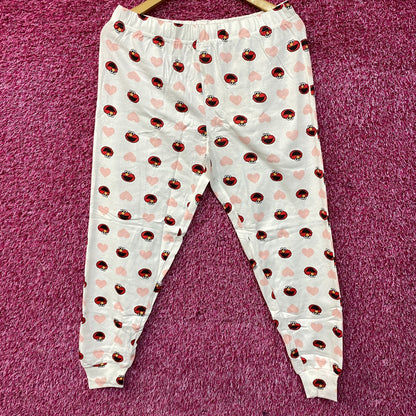 Sesame Street Elmo Free Hugs Graphic Pajama Set Large