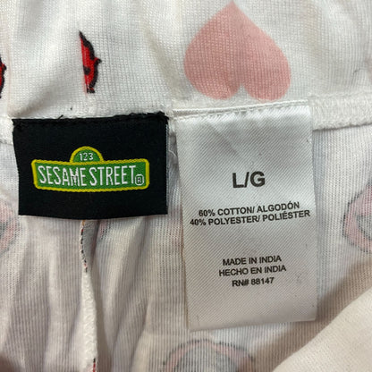 Sesame Street Elmo Free Hugs Graphic Pajama Set Large