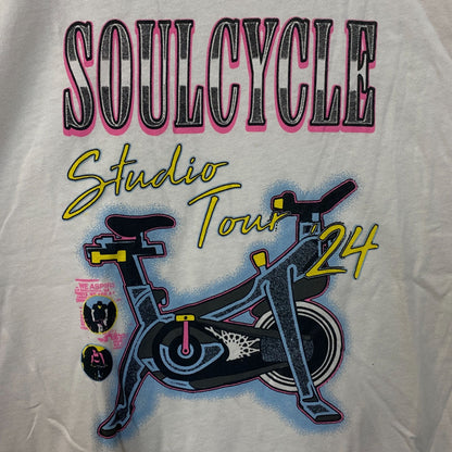 SoulCycle Studio Tour 24 Retro Graphic T-Shirt Medium
