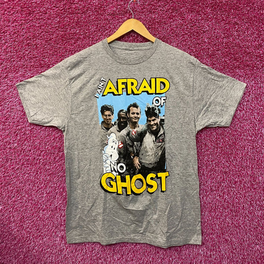 Ghostbusters I Aint Afraid of No Ghost Movie Promo Tee L
