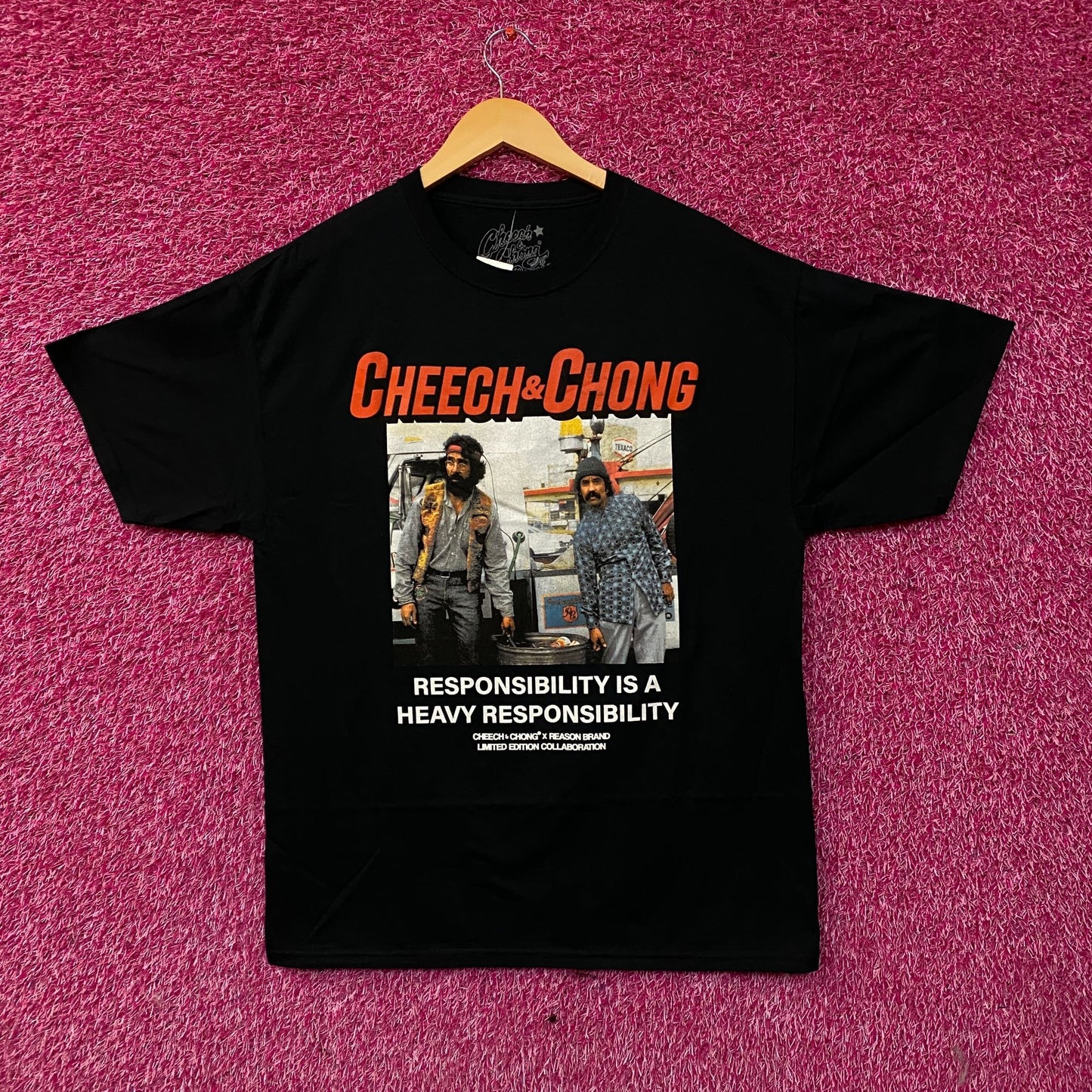 Cheech & Chong x Reason Brand Limited Edition Collaboration T-Shirt Large