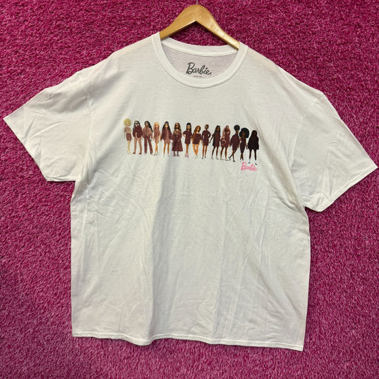 Barbies from around the world T-shirt size 3XL