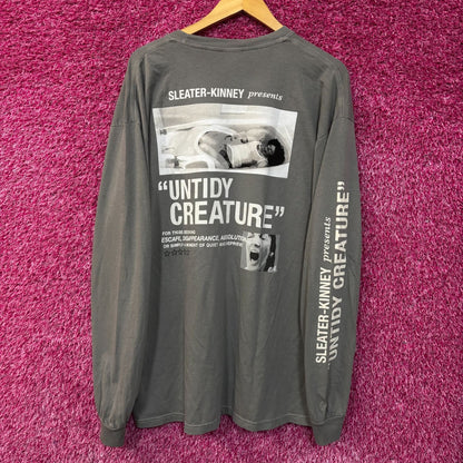 Sleater-Kinney Little Rope Untidy Creature Long Sleeve T-Shirt 2XL