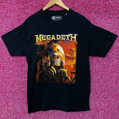 Megadeth "Fighter Pilot" Thrash Metal Band T-shirt Medium