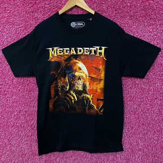 Megadeth "Fighter Pilot" Thrash Metal Band T-shirt Medium