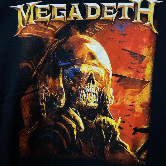 Megadeth "Fighter Pilot" Thrash Metal Band T-shirt Medium