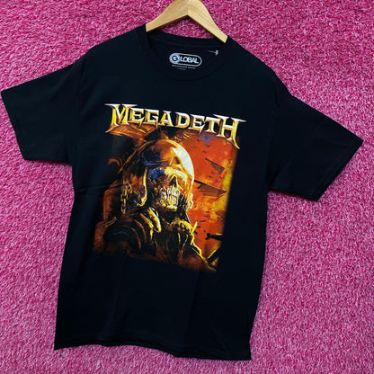 Megadeth "Fighter Pilot" Thrash Metal Band T-shirt Medium