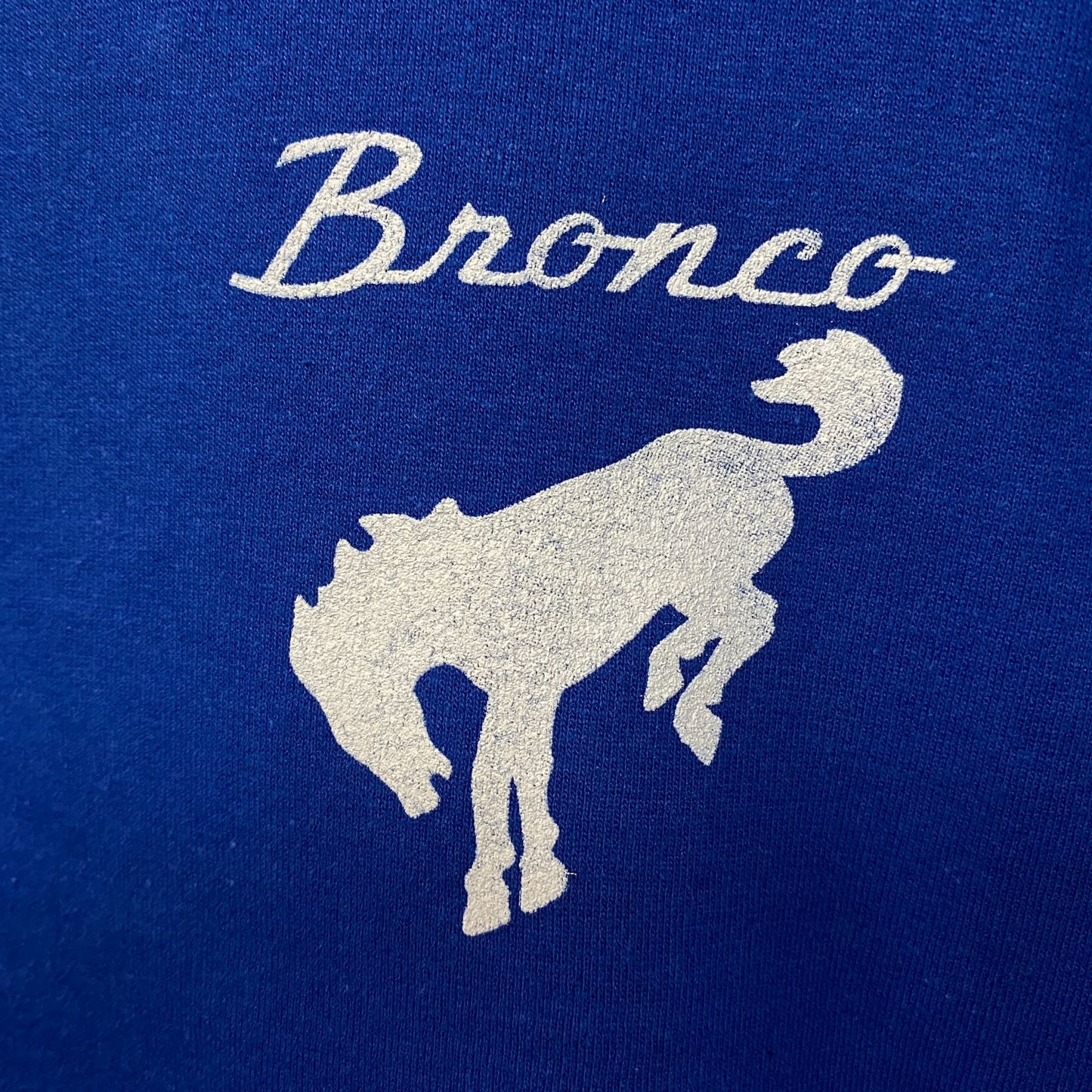 Junk Food Ford Bronco Classic Logo Pullover Hoodie Large