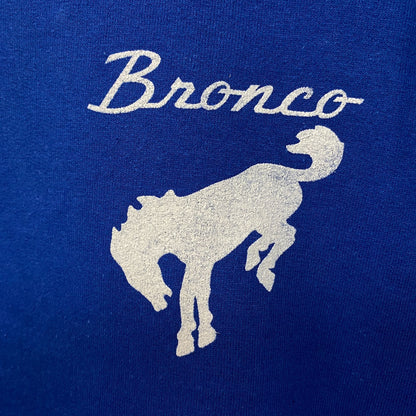 Junk Food Ford Bronco Classic Logo Pullover Hoodie Large