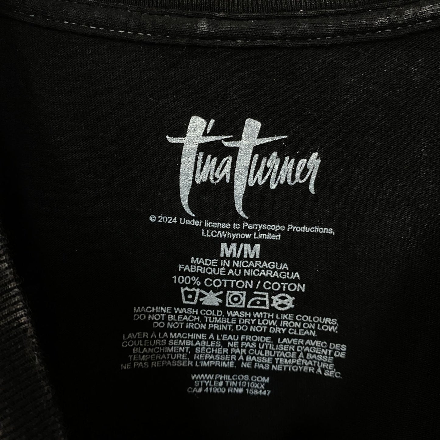 Tina Turner Wildest Dream Album Tour T-Shirt Medium