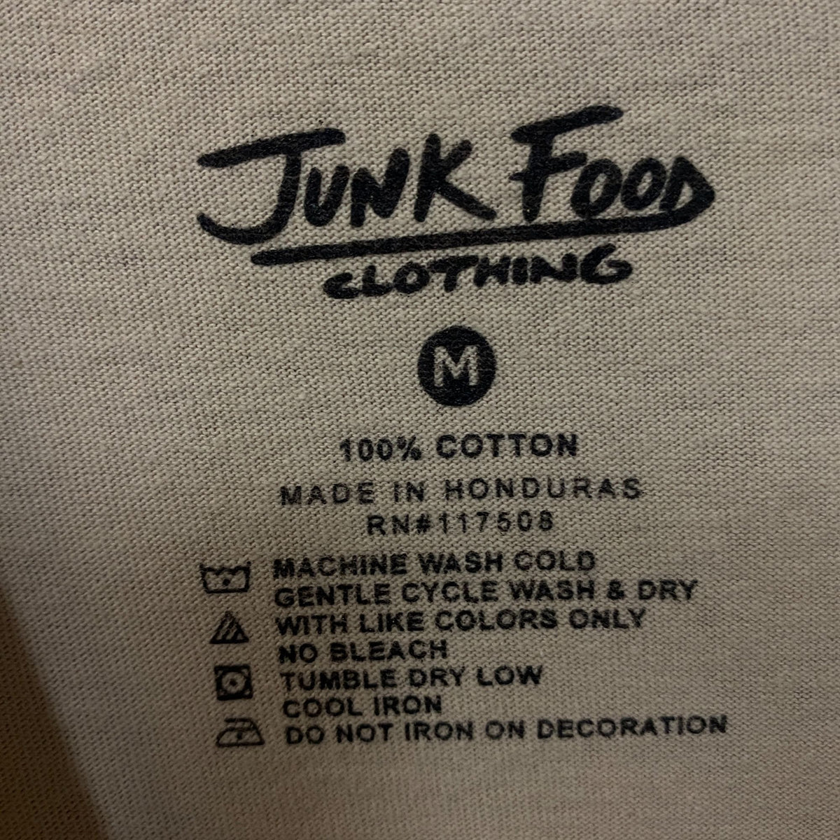 Junk Food Cannes Côte D'Azur Graphic T-Shirt Medium
