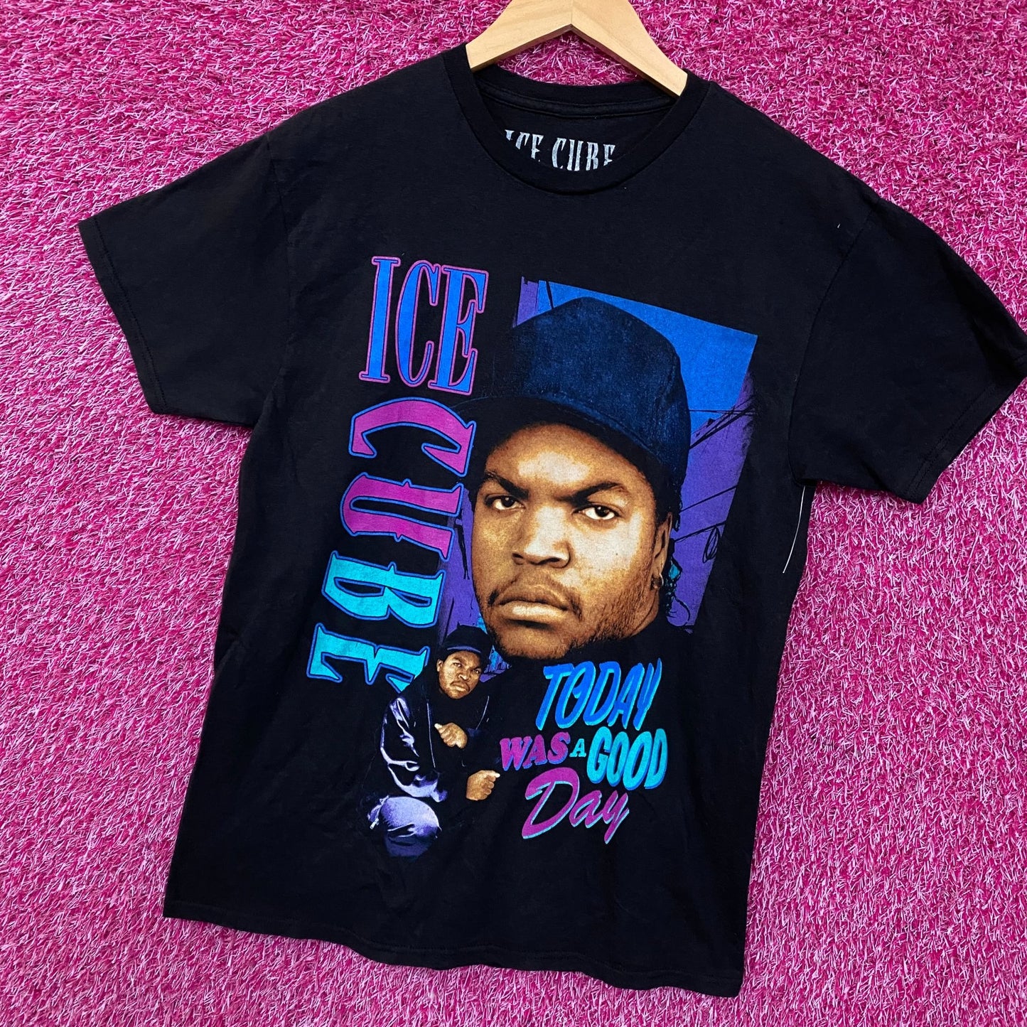 Ice Cube Today Was A Good Day Hip Hop Graphic T-Shirt Small