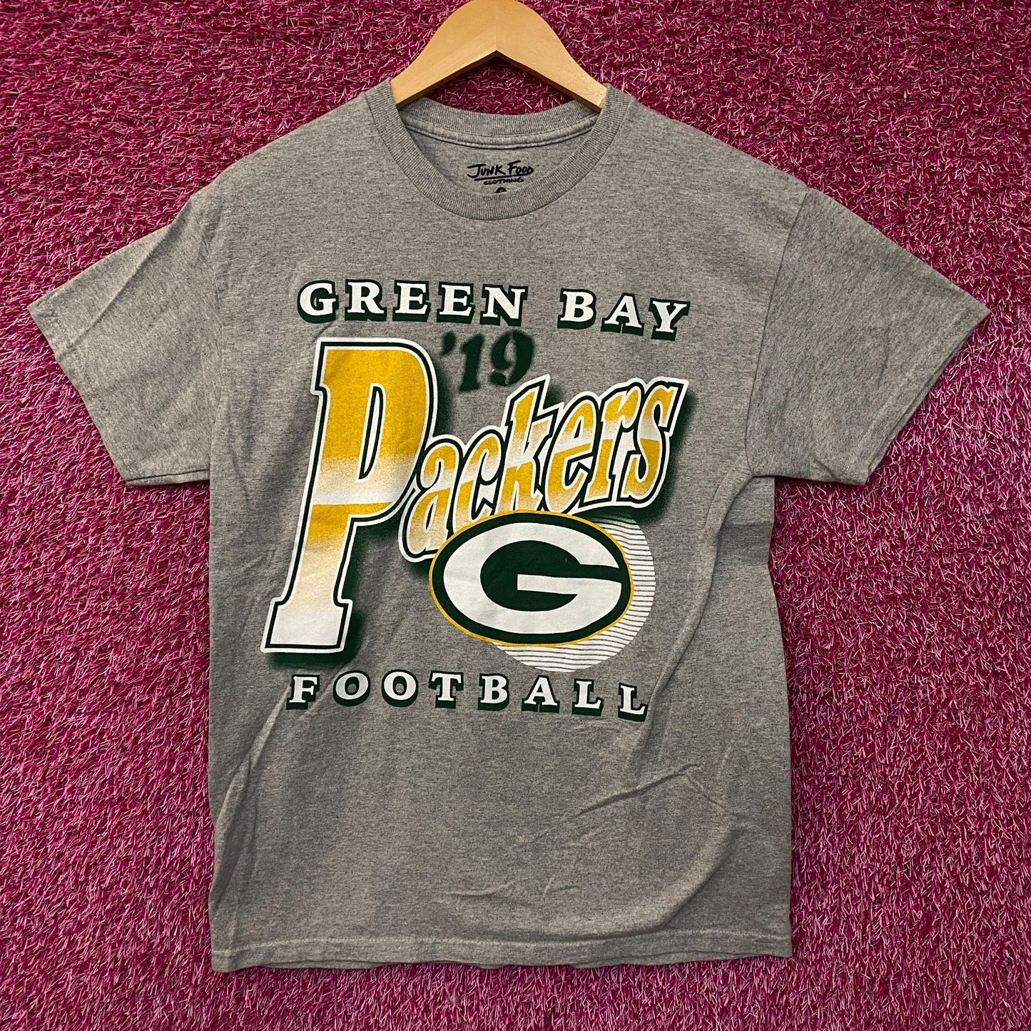 Junk Food Clothing Green Bay Packers Bootleg Flea Market Tee Small