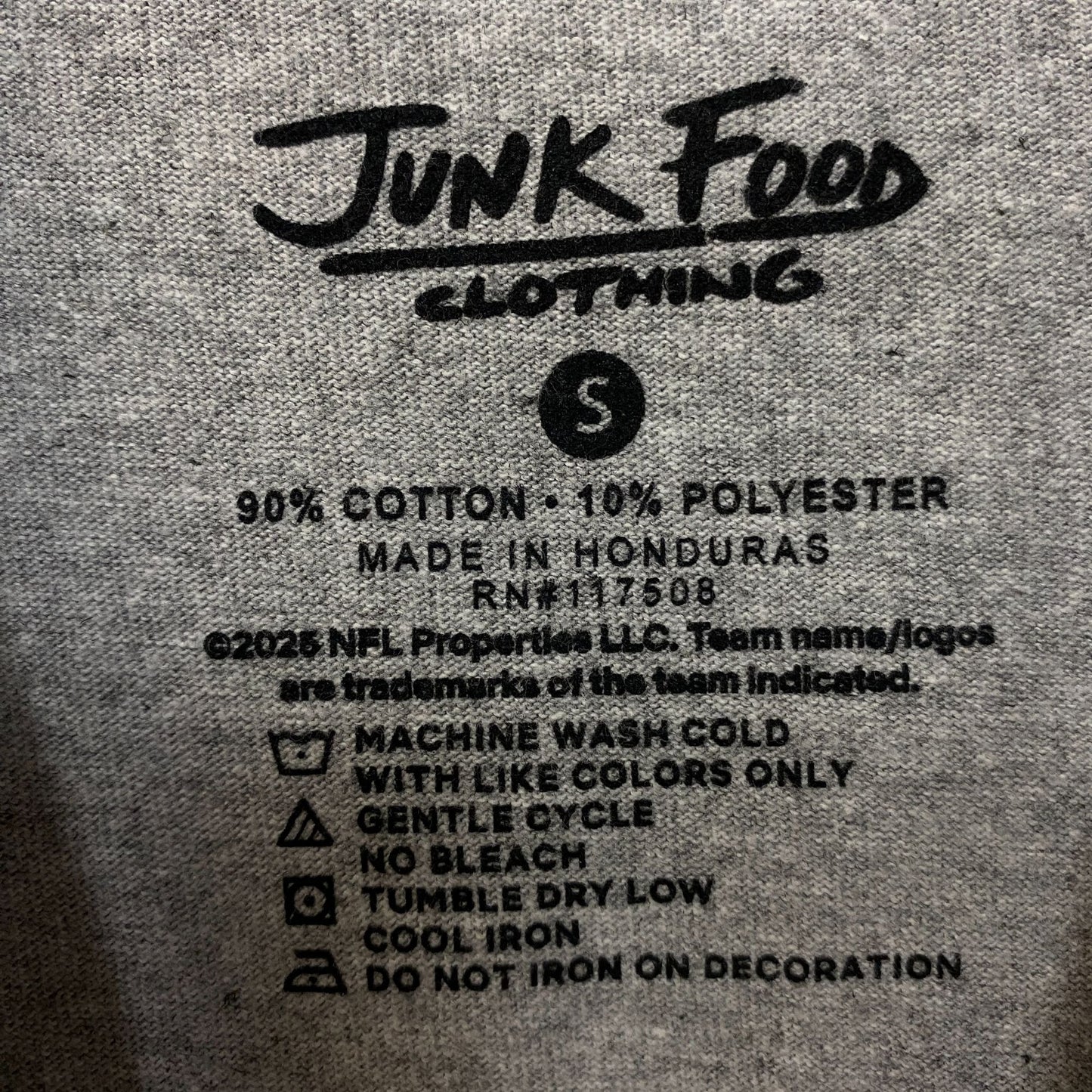 Junk Food Clothing Green Bay Packers Bootleg Flea Market Tee Small