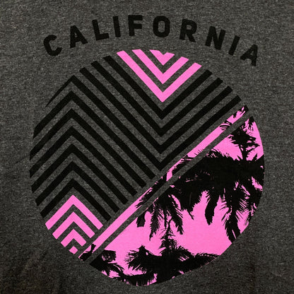 California Retrowave Graphic T-Shirt Large