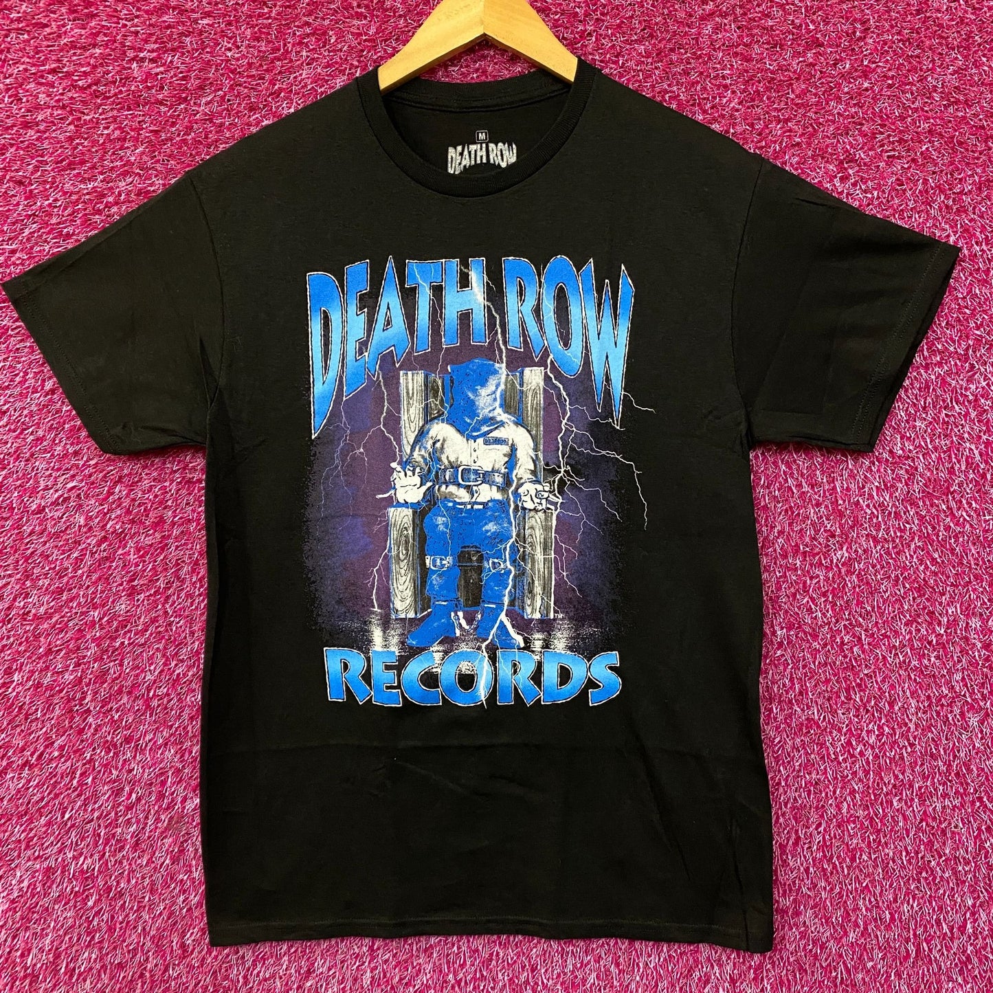 Death Row Records Electric Chair tshirt size Medium