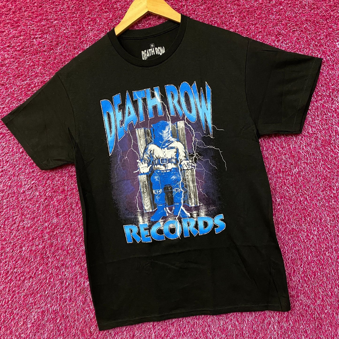 Death Row Records Electric Chair tshirt size Medium