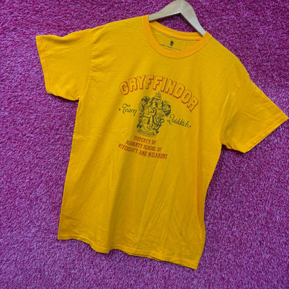 Harry Potter Gryffindor Team Quidditch Tshirt Size medium