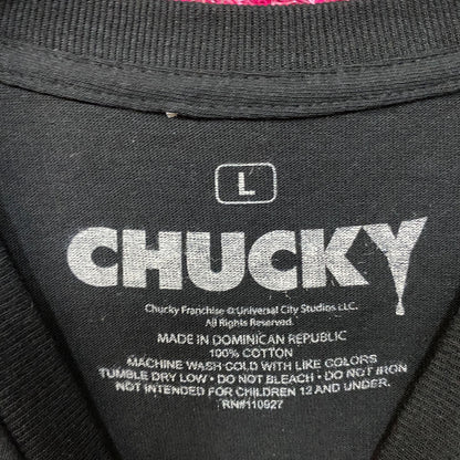 Chucky Child's Play 3: Look Who's Stalking Sorry Jack Chucky's Back Promo T-Shirt Large