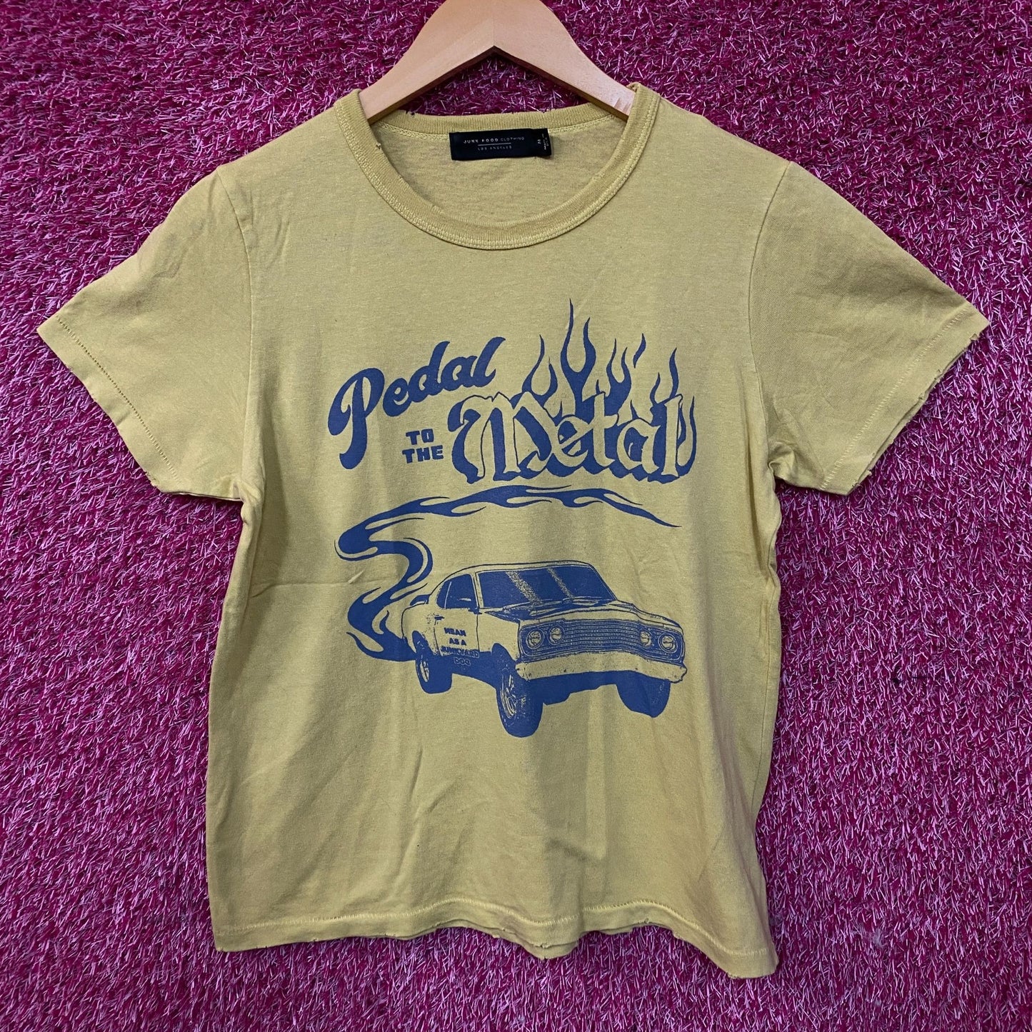 Junk Food Clothing Pedal to the Metal Women's Original Tee Medium