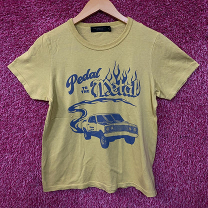 Junk Food Clothing Pedal to the Metal Women's Original Tee Medium