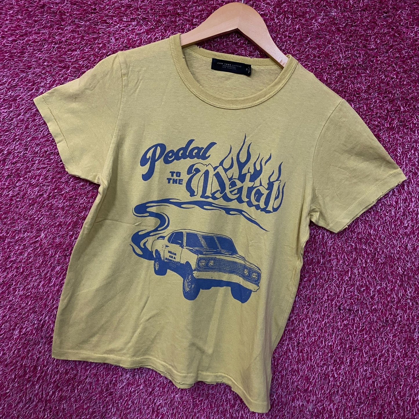Junk Food Clothing Pedal to the Metal Women's Original Tee Medium