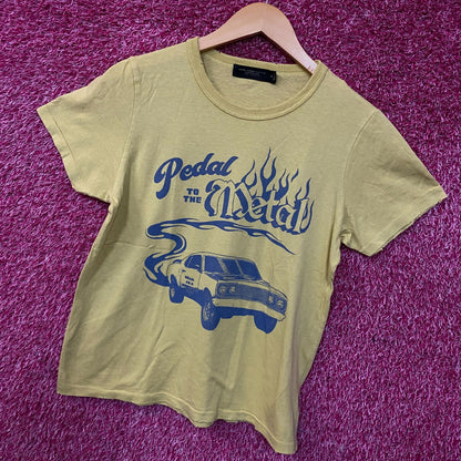 Junk Food Clothing Pedal to the Metal Women's Original Tee Medium
