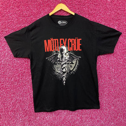 Motley Crue Dr Feel Good Album Cover Art Heavy Metal T-Shirt 2XL