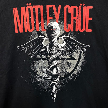 Motley Crue Dr Feel Good Album Cover Art Heavy Metal T-Shirt 2XL