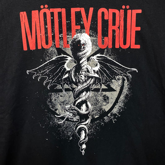 Motley Crue Dr Feel Good Album Cover Art Heavy Metal T-Shirt 2XL