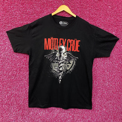 Motley Crue Dr Feel Good Album Cover Art Heavy Metal T-Shirt 2XL
