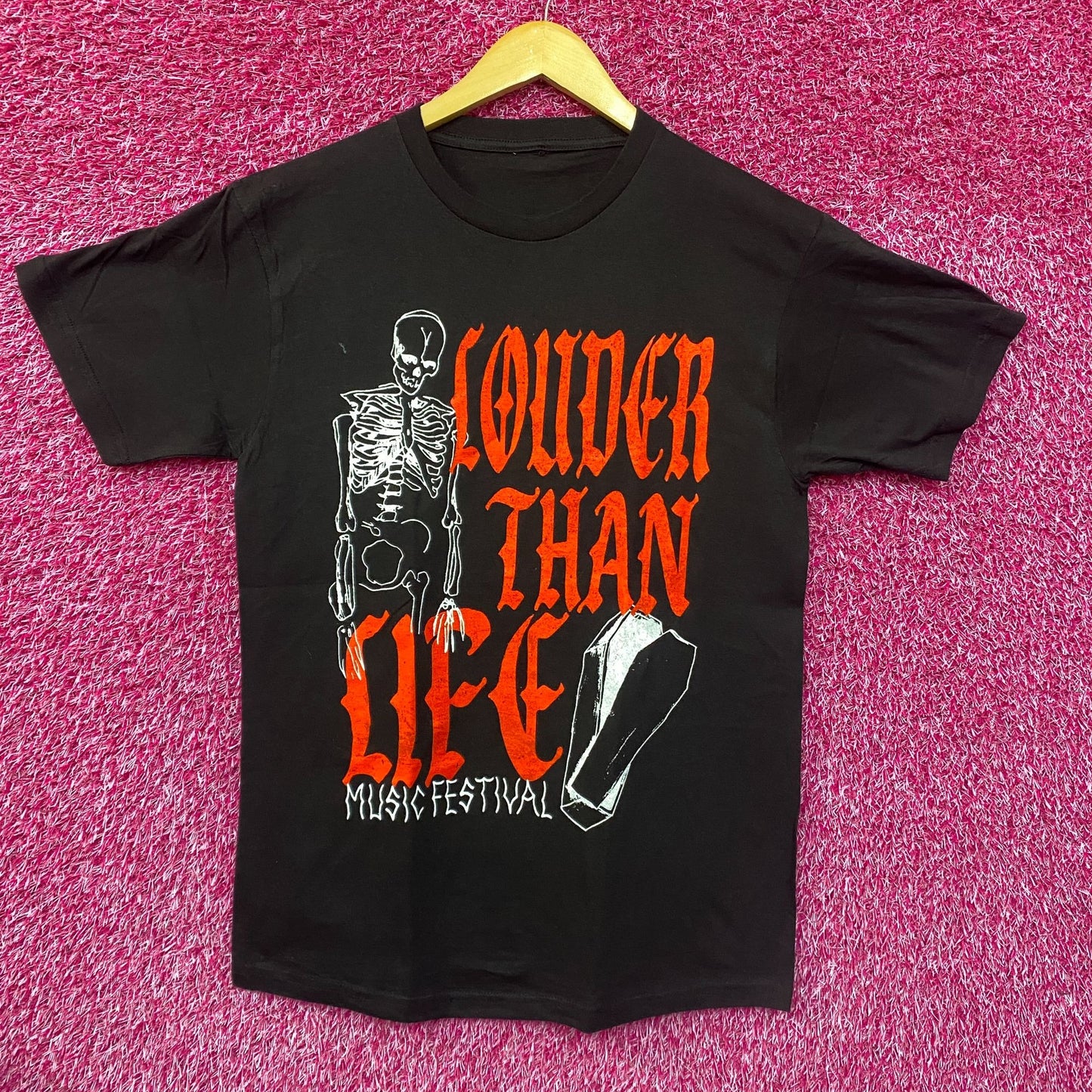 Louder Than Life Music Festival Rock Concert Black T-Shirt Large