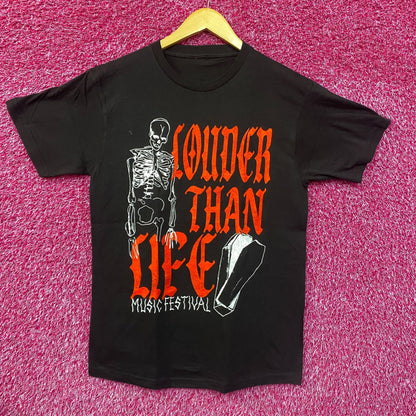 Louder Than Life Music Festival Rock Concert Black T-Shirt Large
