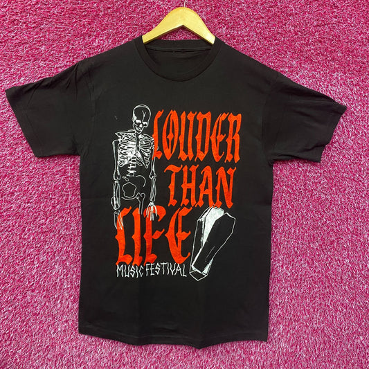 Louder Than Life Music Festival Rock Concert Black T-Shirt Large
