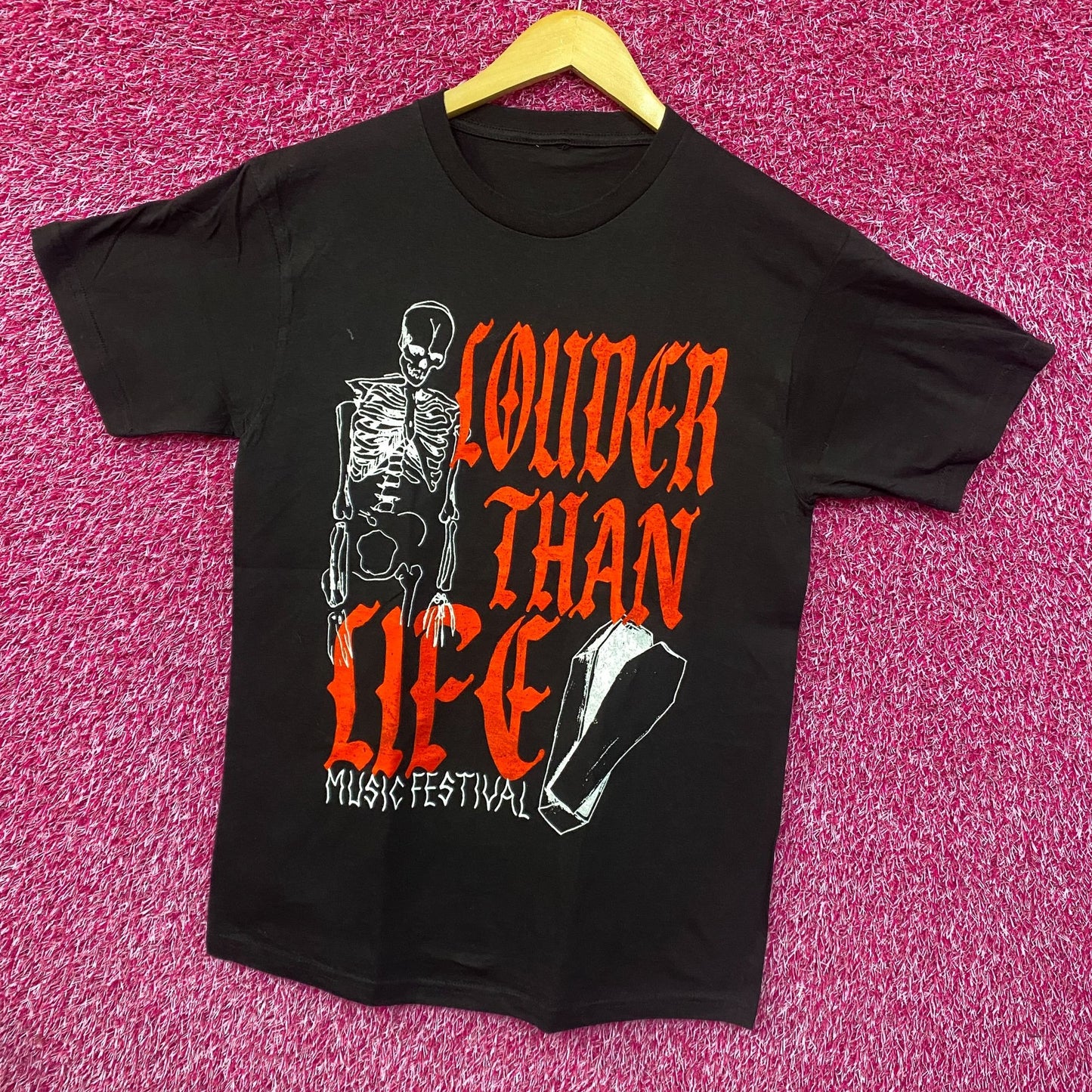 Louder Than Life Music Festival Rock Concert Black T-Shirt Large