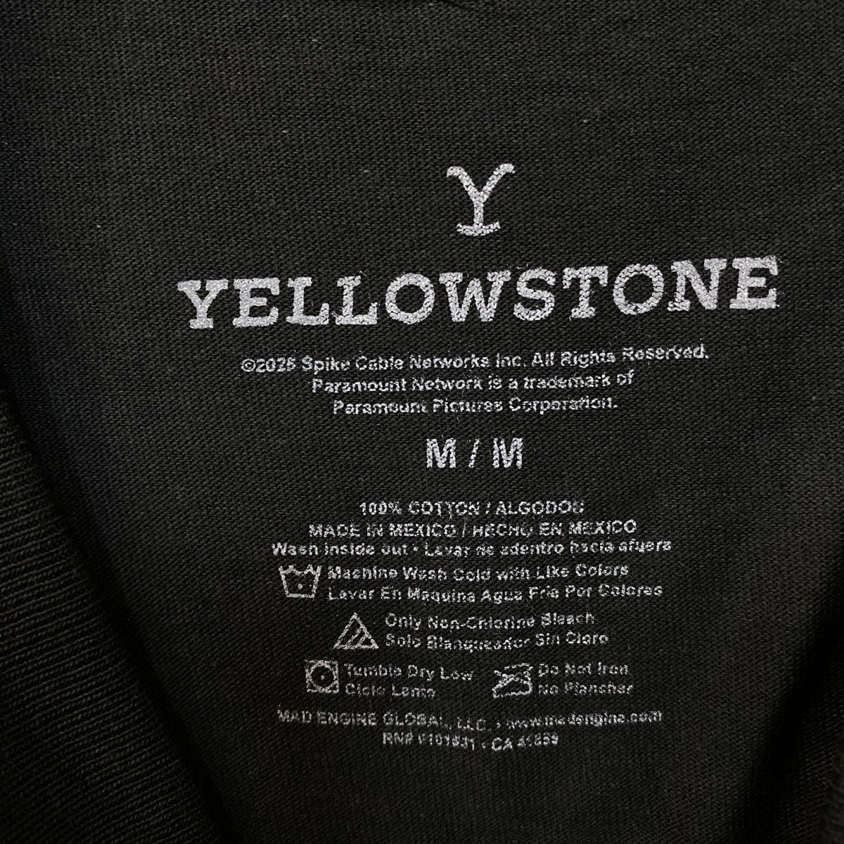 Yellowstone Dutton Ranch "So Wild" Graphic T-Shirt Medium