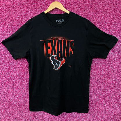 FOCO NFL Houston Texans Team Logo Graphic T-Shirt Large