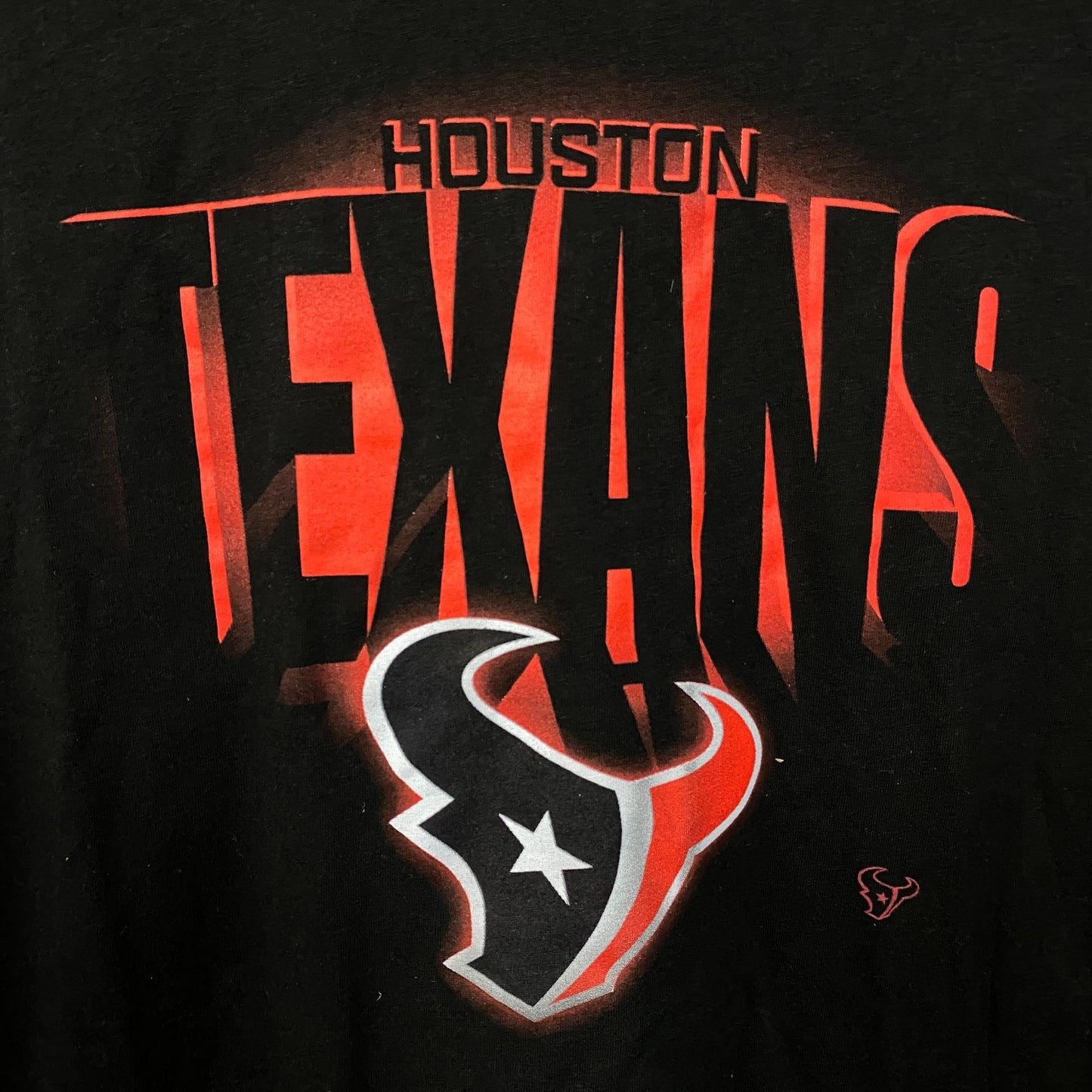 FOCO NFL Houston Texans Team Logo Graphic T-Shirt Large