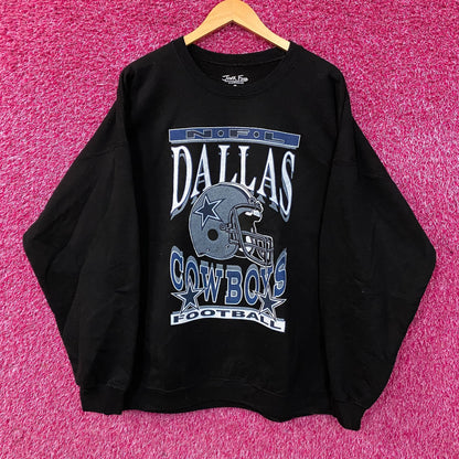 Junk Food Clothing Dallas Cowboys Crewneck Sweatshirt 2XL