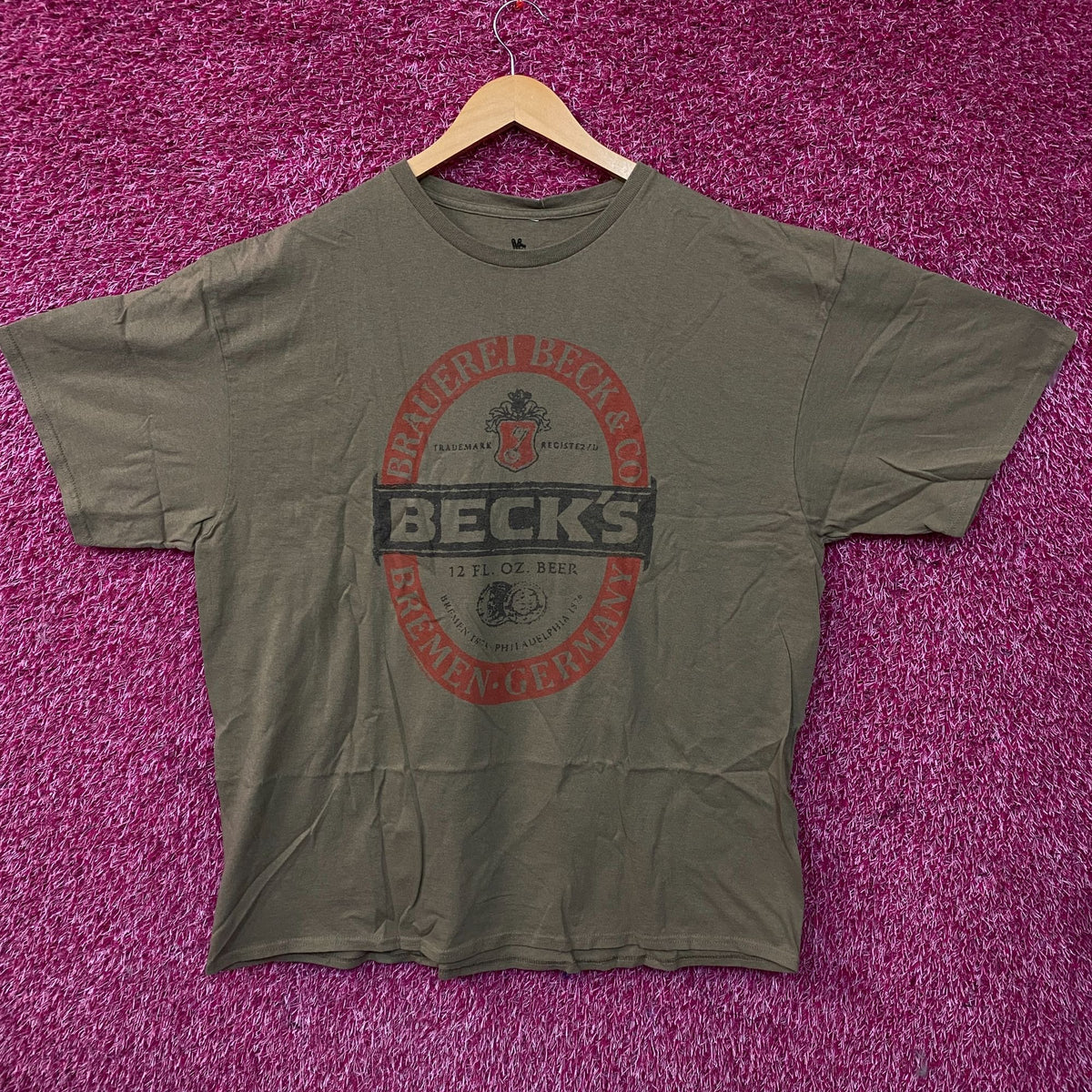 Junk Food Clothing Beck's Beer Graphic T-Shirt XL