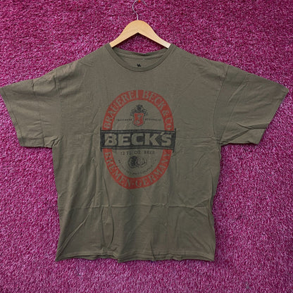 Junk Food Clothing Beck's Beer Graphic T-Shirt XL