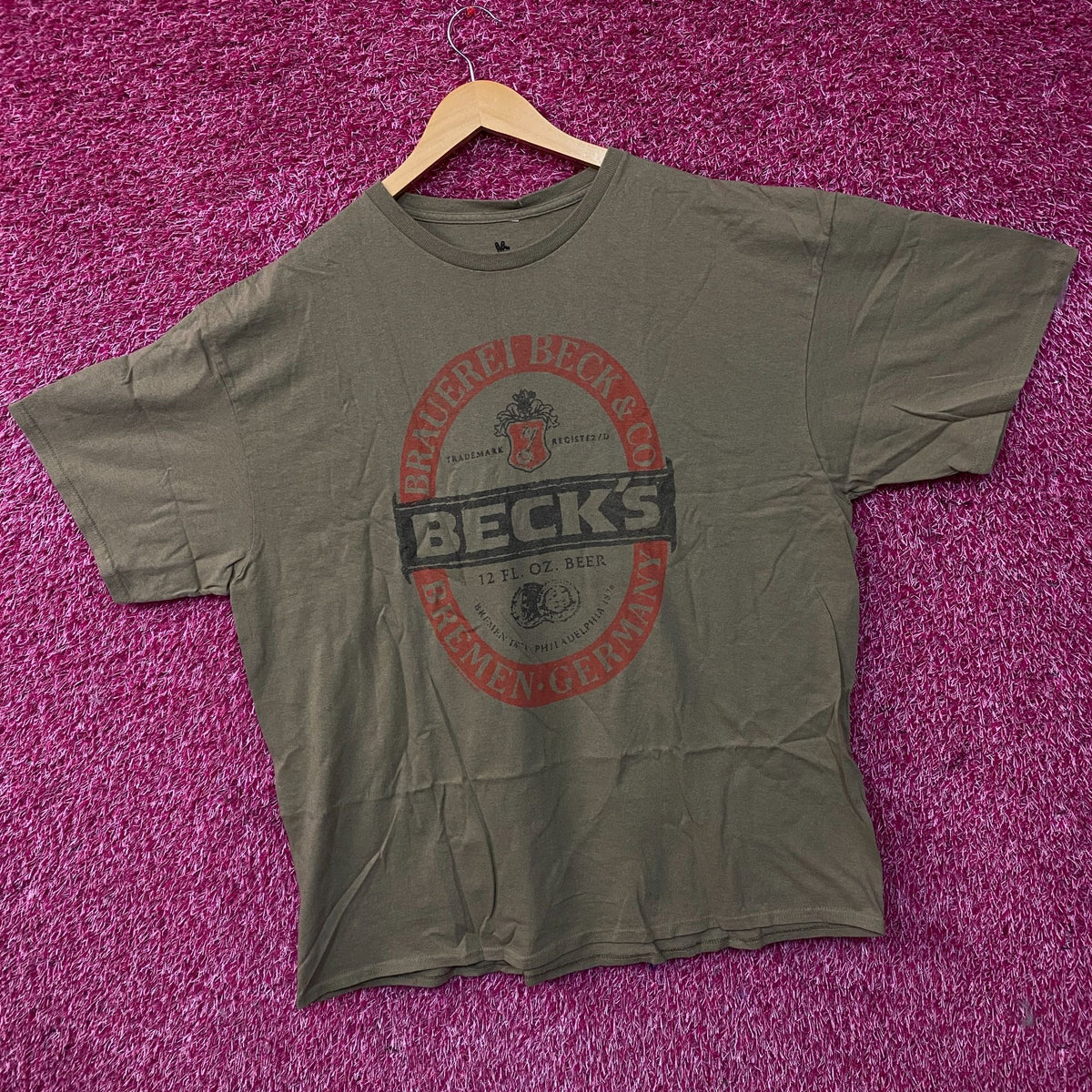 Junk Food Clothing Beck's Beer Graphic T-Shirt XL