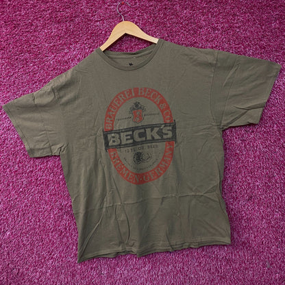 Junk Food Clothing Beck's Beer Graphic T-Shirt XL