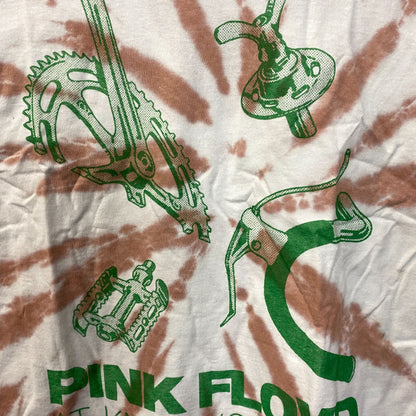 Pink Floyd Knebworth '75 Flea Market Tie Dye T-Shirt Medium