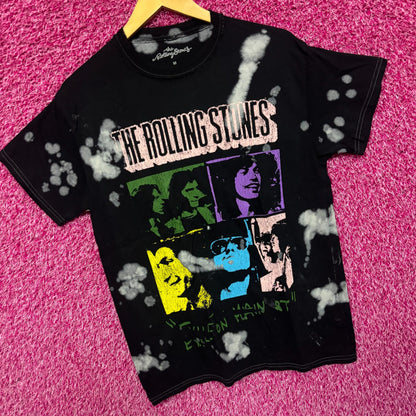 The Rolling Stones Exile on Main St Album Rock Bleach Dye M