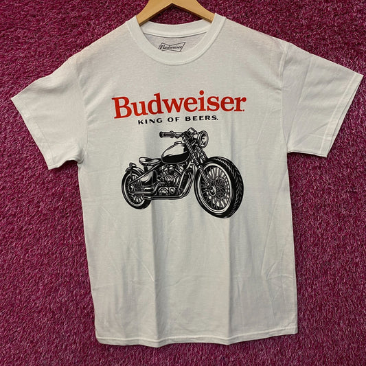 Budweiser PacSun Biker Vintage-Style Motorcycle Graphic T-Shirt Medium