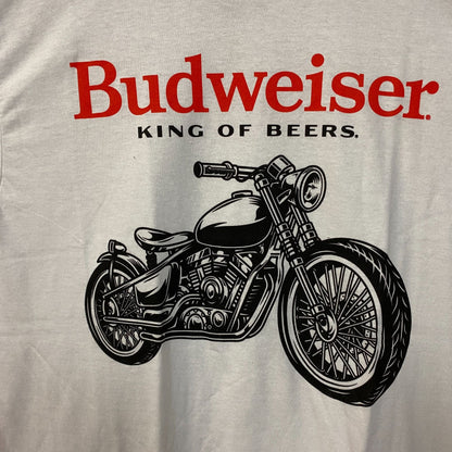 Budweiser PacSun Biker Vintage-Style Motorcycle Graphic T-Shirt Medium