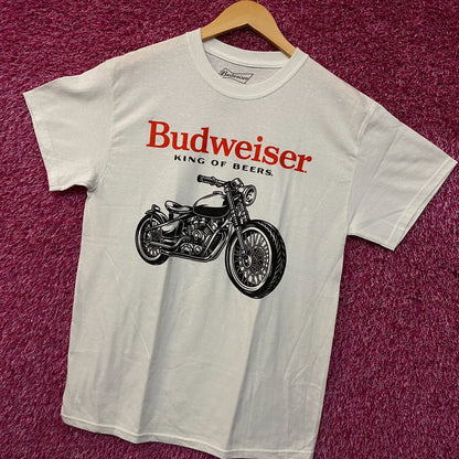 Budweiser PacSun Biker Vintage-Style Motorcycle Graphic T-Shirt Medium